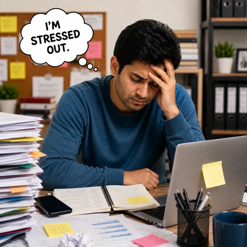 Reason clients seek therapy - stress and burnout
